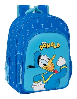 MOCHILA INFANTIL ADAPTABLE CARRO DONALD INFANTIL 26x34x11cm