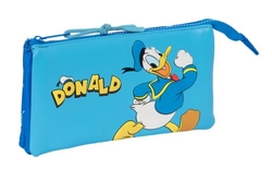 ETUI TRIPLE DONALD INFANTIL 22X12X3CM
