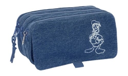 PORTATODO TRIPLE BIG DONALD DENIM 21,5x1x8cm