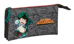 ETUI TRIPLE MY HERO ACADEMIA 22X12X3CM