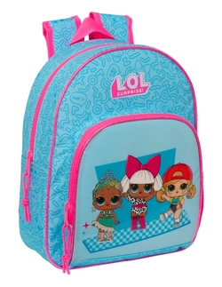 MOTXILA INFANTIL ADAPT.CARRO LOL SURPRISE! DIVAS 28X34X1CM