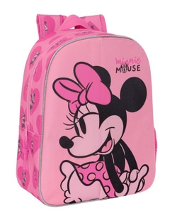 CHILDREN'S BACKPACK AD. FRO-INT MINNIE MOUSE CART 26X34X11CM