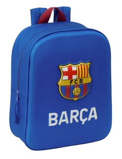 3D DAY CARE BACKPACK WITH NET POCKET F.C.BARCELONA 22X27X10CM
