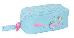 PORTATOT CUADRADO GRAN RECICLADO BICICLETA 20X10X10CM