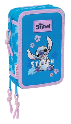 PLUMIER TRIPLE 36 PCS STITCH HAWAII 12,5X19,5X5,5CM