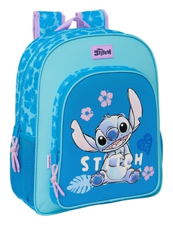CARTABLE JUNIOR ADAPT.CARRO STITCH HAWAII 32X38X12CM