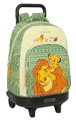 CARTABLE GDE. C/ROUES COMPACT EXTRAIBLE MUFASA 33X45X22CM
