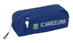 PORTATODO TRIPLE PEQUEÑO CON GOMA ELAST. 20CM F.C. BARCELONA NAVY BLUE 22x8,5x6cm
