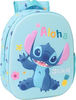 MOCHILA 3D STITCH 3D 27X33X10CM