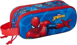 ESTOJO DUPLO 3D SPIDER-MAN 3D 21X8X6CM