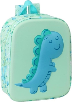 MOCHILA GARDERIA 3D SAFTA DINO 3D 22X27X10CM