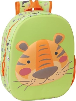CARTABLE 3D SAFTA TIGER 3D 27X33X10CM