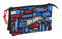 PORTATOT TRIPLE HOT WHEELS 22X12X3CM