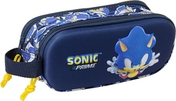 PORTATOT DOBLE 3D SONIC CITY 21X8X6CM