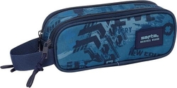 PORTATODO DOBLE SAFTA NEW EDITION 21X8X6CM