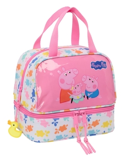 PORTAMERIENDAS TERMO PEPPA PIG BABY PIG 20X20X15CM