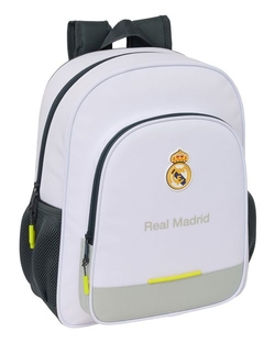 MOCHILA JUNIOR ADAPT.CARRO R. MADRID EQ. 25/26 32X38X12CM