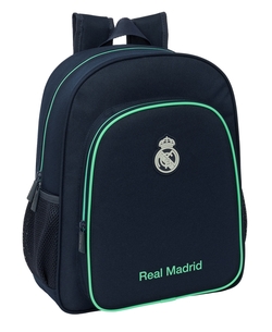 MOCHILA JUNIOR AD.CARRO REAL MADRID 2ª EQ. 32X38X12CM