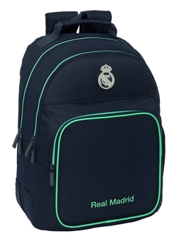 DOUBLE BACKPACK AD.CARRO REAL MADRID 2nd EQ. 25/26 32X42X15CM