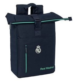 MOTXILA SOL. PORTATIL 15,6'' REAL MADRID 2ª EQ. 28X42X13CM