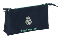 PORTATOT TRIPLE REAL MADRID 2ª EQUIPACIO 25/26 22X12X3CM