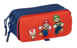 PORTATOT TRIPLE BIG SUPER MARIO MAMMA MIA 21,5X10X8CM