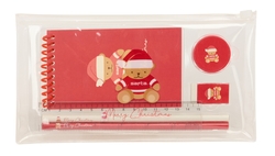 ETUI ACTIVITÉS OSITO ROUGE FEL FIESTAS 22,5X10,5X1CM