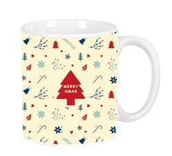 TAZA GRAN ICONOS MERRY XMAS 8X9,5X8CM