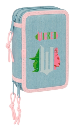 PLUMIER TRIPLE 37 PCS WICKED 12,5X19,5X5,5CM