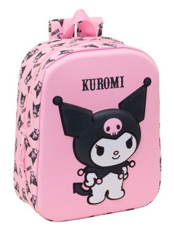 CARTABLE JARDIN D'ENFANTS 3D KUROMI 3D 22X27X10CM