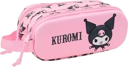ETUI DOUBLE 3D KUROMI 3D 21X8X6CM