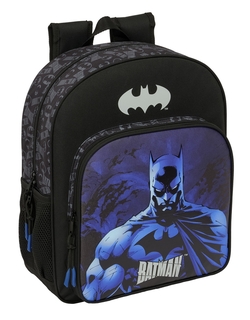 MOCHILA JUNIOR ADAPT.CARRO BATMAN 32X38X12CM