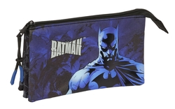 ESTOJO TRIPLO BATMAN 22X12X3CM