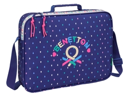 CARTERA EXTRAESCOLARES BENETTON DROP 38X28X6CM