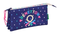PORTATODO TRIPLE BENETTON DROP 22x12x3cm
