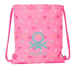 SAC PLANO BENETTON HEART 35X40X1CM