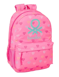 BENETTON HEART CAR ADAPTATION BACKPACK 30X46X14CM