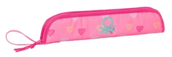PORTAFLAUTAS BENETTON HEART 37X8X2CM