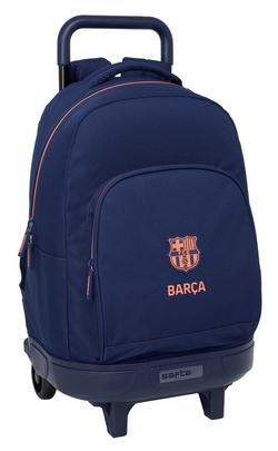 LARGE BACKPACK WITH WHEELS, EXT BARCELONA 2ND EQ. 33X45X22CM