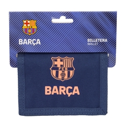 CARTEIRA COM CABECERA BARCELONA 2ª EQ. 12,5X9,5X1CM