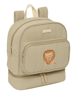 MOCHILA NEVERA GUARDERIA SAFTA PREESCOLAR LEON 22x27x10cm