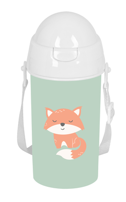GARRAFA 500ML APERT AU. C PAJITA ZORRITO 7,3X19,5X7,3CM