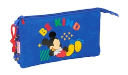 PORTATODO TRIPLE MICKEY MOUSE TODAY 22X12X3CM