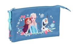 ESTOJO TRIPLO FROZEN 22X12X3CM