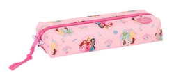 PORTATODO RECT. C/GOMA EL. 22CM PRINCESAS DISNEY 22X4X7CM