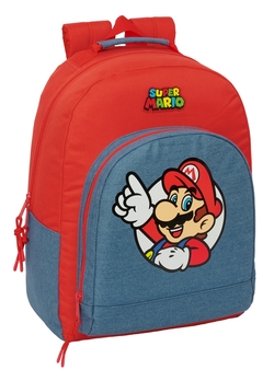 CARTABLE ADAPT.CARRO SUPER MARIO 32X42X15CM