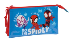 ETUI TRIPLE SPIDEY 22X12X3CM