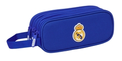 PORTATODO TRIPLE REAL MADRID 21x8,5x7cm