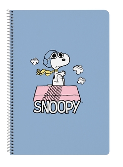 CADERNO F. 80 H. TAPAS DURAS 1DISEÑO SNOOPY 21,5X31X1CM