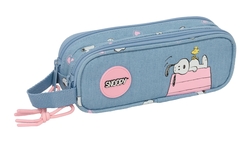PORTATOT DOBLE SNOOPY 21X8X6CM